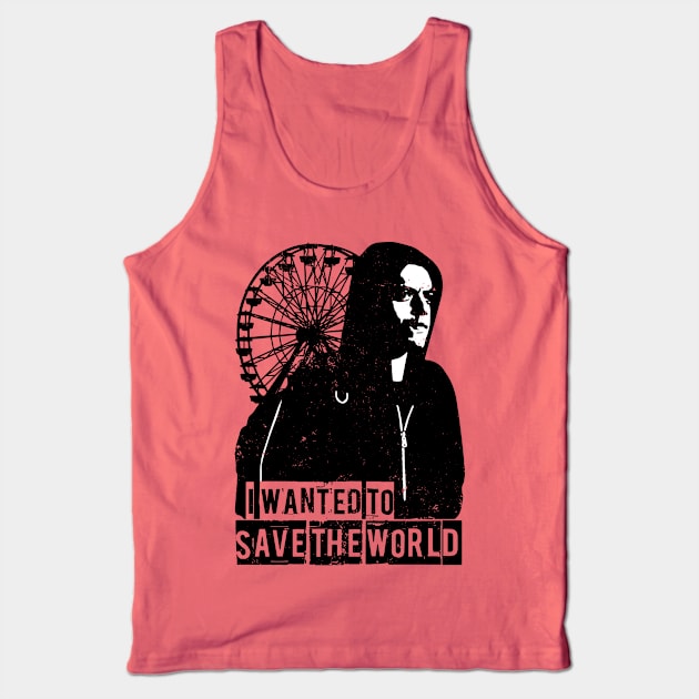 Mr. Robot "I Wanted To Save The World" Elliot Alderson Tank Top by CultureClashClothing